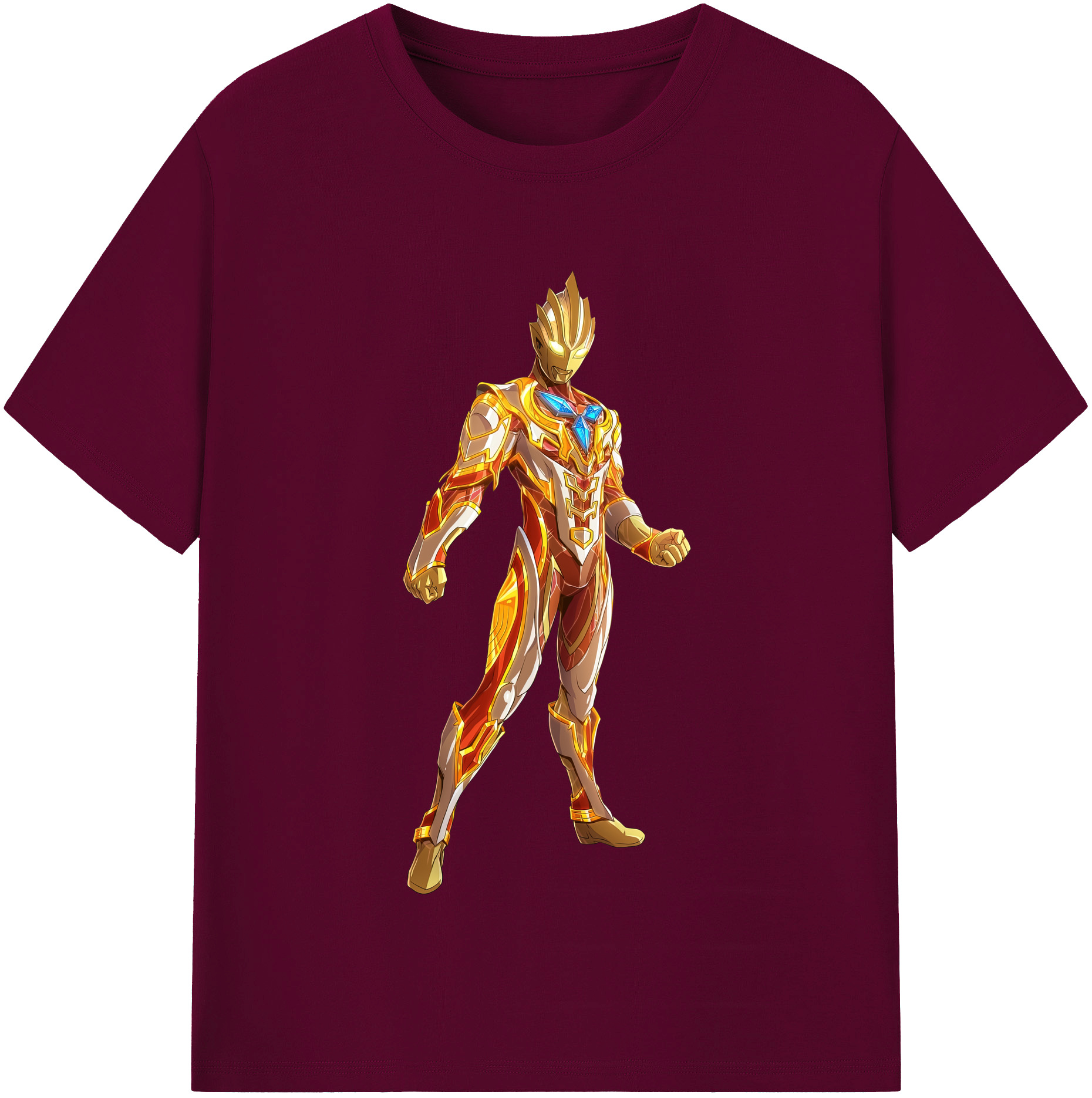 （画像用） ウルトラマン Ultraman レディースカジュアルプリントTシャツ（綿100％）